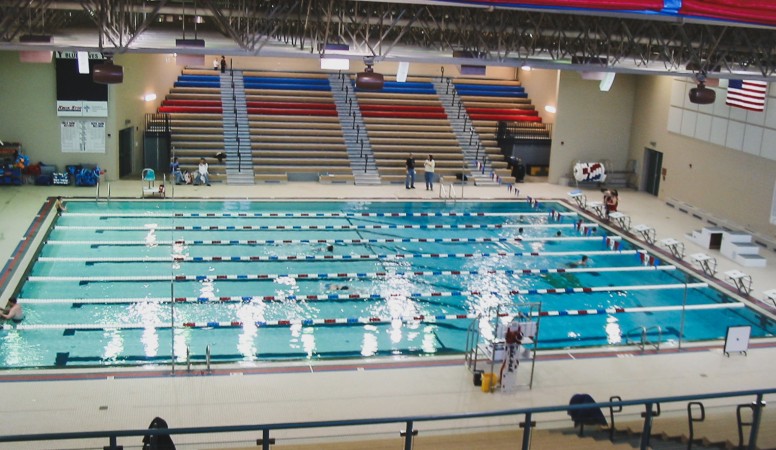 ymca lap pool length